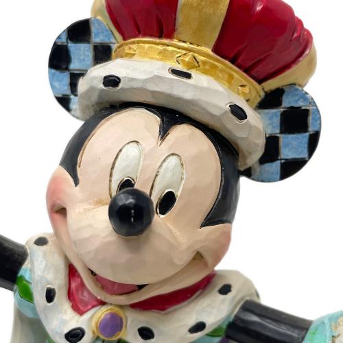 DISNEY SHOWCASE (ディズニーショーケース) King For A Day ミッキーマウス ストーンレジンスタチュー フィギュア