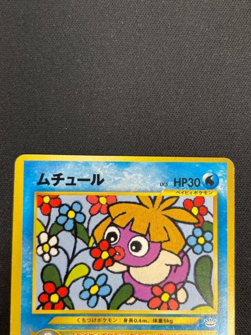 ムチュール LV.5 HP30 ポケモンカード No.238 旧裏面
