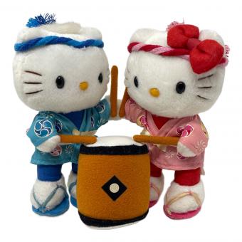 Sanrio（サンリオ） ハローキティ＆ダニエル ぬいぐるみ お祭り