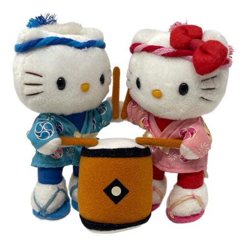 Sanrio（サンリオ） ハローキティ＆ダニエル ぬいぐるみ お祭り