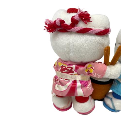 Sanrio（サンリオ） ハローキティ＆ダニエル ぬいぐるみ お祭り