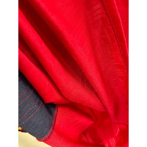 adidas (アディダス) サッカーユニフォーム スペイン代表 13番 90s WEQ97987  メンズ SIZE L レッド×ネイビー