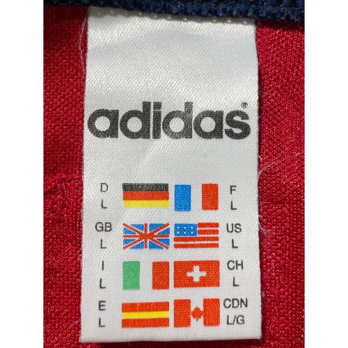 adidas (アディダス) サッカーユニフォーム スペイン代表 13番 90s WEQ97987  メンズ SIZE L レッド×ネイビー