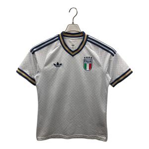 adidas (アディダス) サッカーユニフォーム イタリア代表アウェイレプリカ 202626  KC8704 メンズ SIZE XL ライトグレー×ネイビー