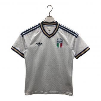 adidas (アディダス) サッカーユニフォーム イタリア代表アウェイレプリカ 202626  KC8704 メンズ SIZE XL ライトグレー×ネイビー