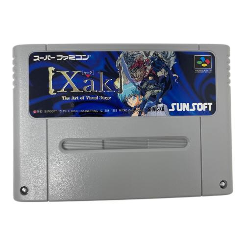 SUNSOFT（サンソフト） Xak(サーク) SUPER famicom（スーパーファミコン） ゲームソフト