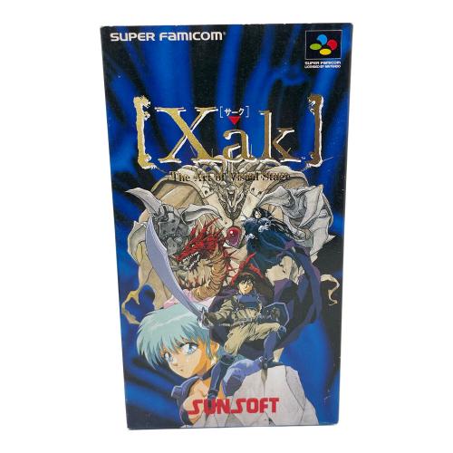 SUNSOFT（サンソフト） Xak(サーク) SUPER famicom（スーパーファミコン） ゲームソフト