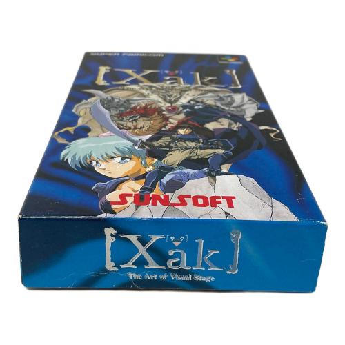SUNSOFT（サンソフト） Xak(サーク) SUPER famicom（スーパーファミコン） ゲームソフト