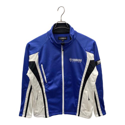 YAMAHA (ヤマハ) レーシングフリースブルゾン CY-0033 YRF04 メンズ SIZE LL ブルー×ホワイト