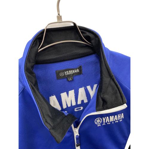YAMAHA (ヤマハ) レーシングフリースブルゾン CY-0033 YRF04 メンズ SIZE LL ブルー×ホワイト
