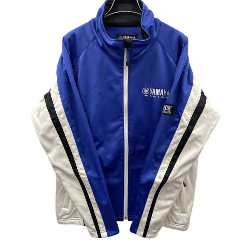 YAMAHA (ヤマハ) レーシングフリースブルゾン CY-0033 YRF04 メンズ SIZE LL ブルー×ホワイト