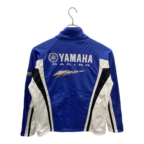 YAMAHA (ヤマハ) レーシングフリースブルゾン CY-0033 YRF04 メンズ SIZE LL ブルー×ホワイト