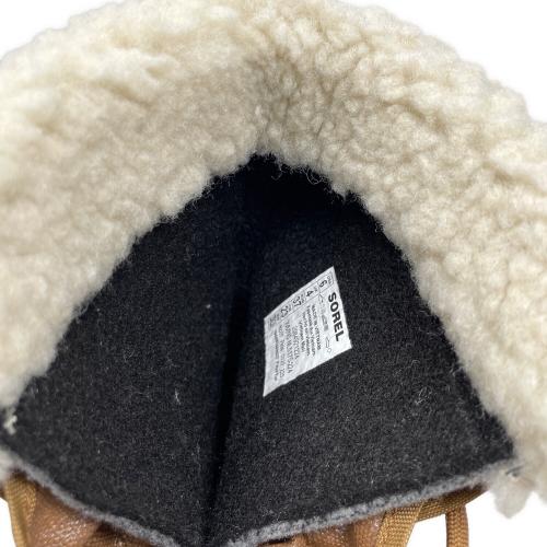 SOREL (ソレル) WINTER CARNIVAL（ウィンター カーニバル） スノーブーツ NL5175-224 レディース SIZE 23cm キャメル