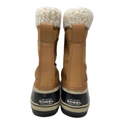 SOREL (ソレル) WINTER CARNIVAL（ウィンター カーニバル） スノーブーツ NL5175-224 レディース SIZE 23cm キャメル