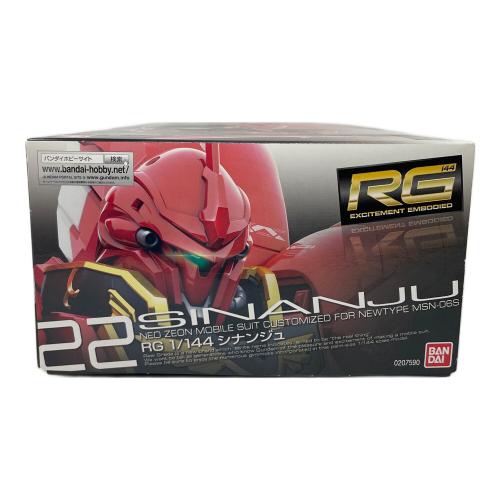 BANDAI (バンダイ) プラモデル 機動戦士ガンダムUC RG 1/144 シナンジュ MSN-06S ガンプラ