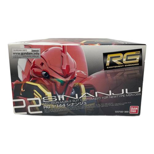 BANDAI (バンダイ) プラモデル 機動戦士ガンダムUC RG 1/144 シナンジュ MSN-06S ガンプラ