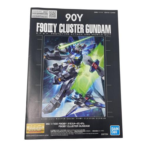 BANDAI (バンダイ) プラモデル 1/100 F90IIIY クラスターガンダム ガンプラ