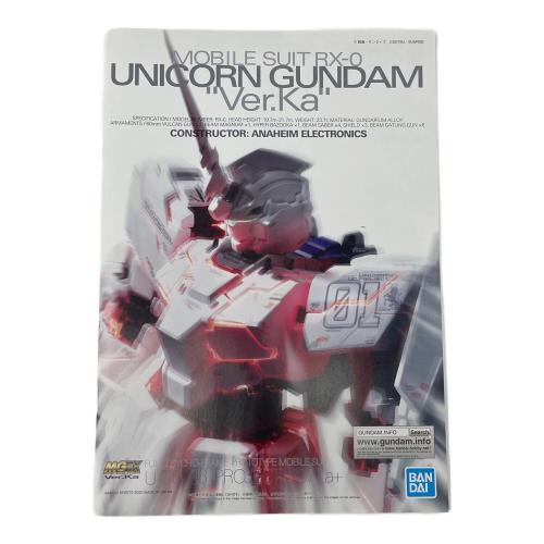 BANDAI (バンダイ) プラモデル MG 1/100 ユニコーンガンダム Ver.Ka 機動戦士ガンダムUC ガンプラ