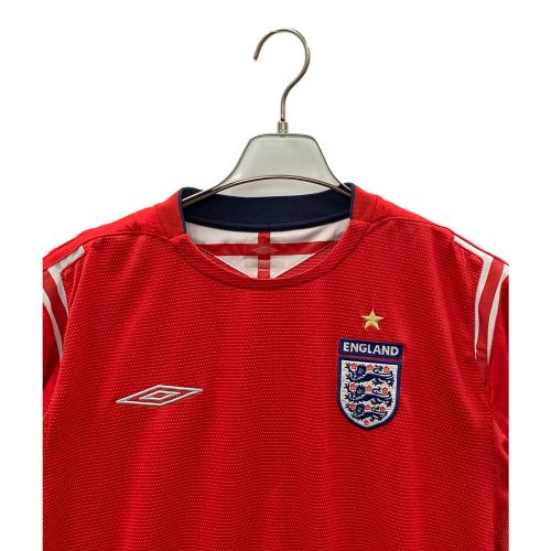 UMBRO (アンブロ) サッカーユニフォーム イングランド代表 2004-2006 メンズ SIZE L レッド