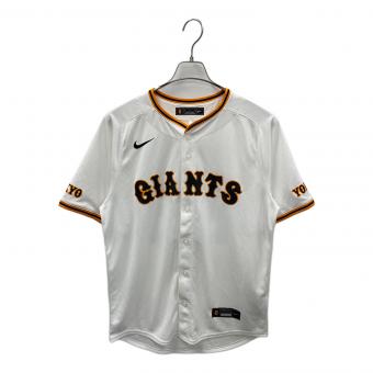 NIKE (ナイキ) ベースボールシャツ ジャイアンツレプリカユニフォーム 25番 岡本和真選手 M1011260 メンズ SIZE M ホワイト×オレンジ