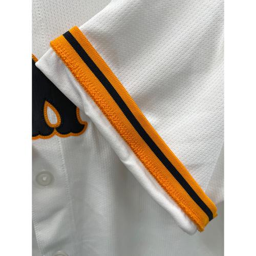 NIKE (ナイキ) ベースボールシャツ ジャイアンツレプリカユニフォーム 25番 岡本和真選手 M1011260 メンズ SIZE M ホワイト×オレンジ