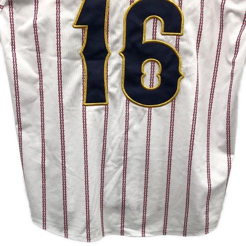 MIZUNO (ミズノ) ベースボールシャツ 395081125 WBC レプリカユニフォーム 大谷翔平 16番 2023 刺繍 メンズ SIZE S ホワイト