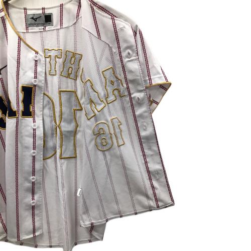 MIZUNO (ミズノ) ベースボールシャツ 395081125 WBC レプリカユニフォーム 大谷翔平 16番 2023 刺繍 メンズ SIZE S ホワイト