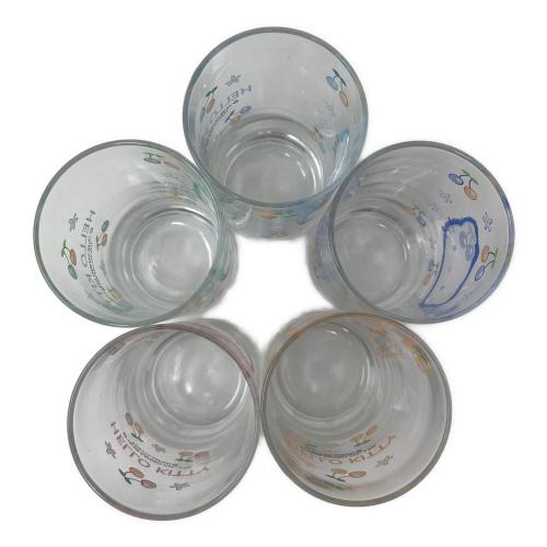 Sanrio（サンリオ） HELLO KITTY（ハローキティ） GLASS SET グラス 5個セット