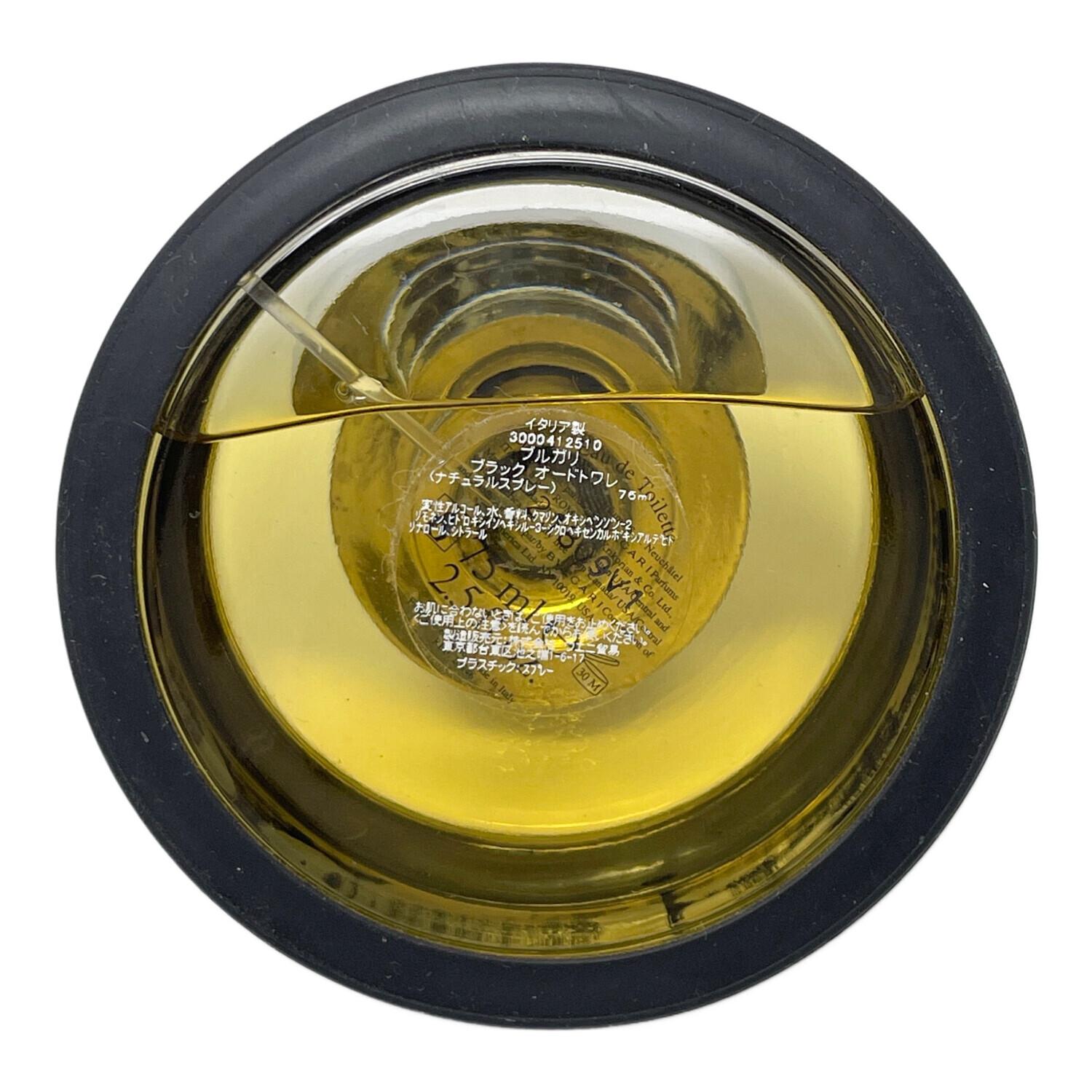 BVLGARI (ブルガリ) ブラック オードトワレ 75ml ナチュラルスプレー