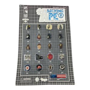 A BATHING APE (アベイシングエイプ) ピンバッジ 21個セット