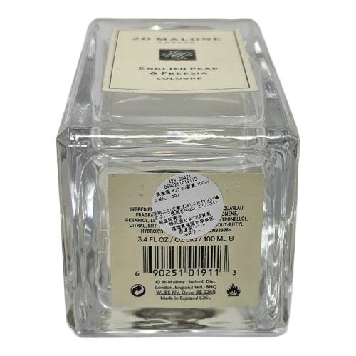 JO MALONE (ジョーマローン) オーデコロン 100ml ENGLISH PEAR＆FREESIA（イングリッシュ ペアー＆フリージア）