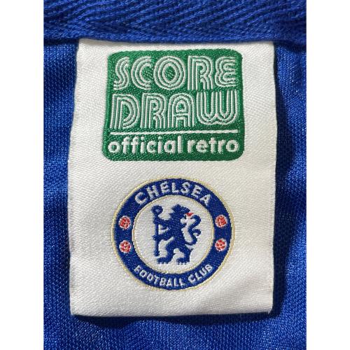 SCORE DRAW (スコアドロー) ポロシャツ イングランド プレミアムリーグ チェルシーFC 1996-1997 メンズ SIZE L ブルー