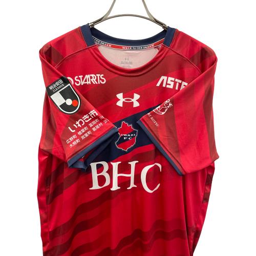 UNDER ARMOUR (アンダーアーマー) サッカーユニフォーム 背番号14 SIZE XL レッド