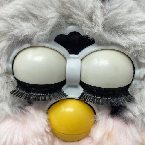 TOMY (トミー) Furby（ファービー）グレー ピンク