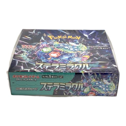 ステラミラクル ポケモンカードゲーム スカーレット＆バイオレット sv7 BOX ポケカ