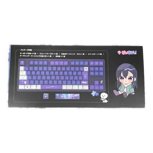 ぶいすぽ ゲーミングキーボード 一ノ瀬うるは CORE-002-80HE