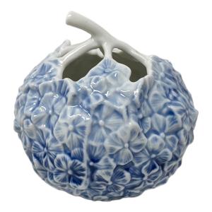 ROYAL COPENHAGEN (ロイヤル・コペンハーゲン) 花瓶 紫陽花 ブルー