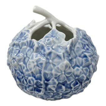 ROYAL COPENHAGEN (ロイヤル・コペンハーゲン) 花瓶 紫陽花 ブルー