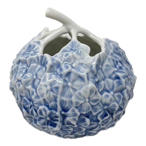 ROYAL COPENHAGEN (ロイヤル・コペンハーゲン) 花瓶 紫陽花 ブルー
