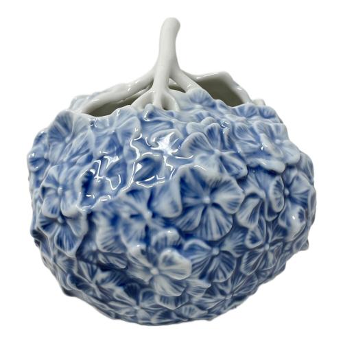 ROYAL COPENHAGEN (ロイヤル・コペンハーゲン) 花瓶 紫陽花 ブルー