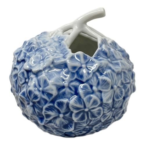 ROYAL COPENHAGEN (ロイヤル・コペンハーゲン) 花瓶 紫陽花 ブルー