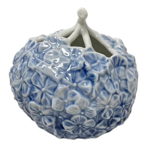 ROYAL COPENHAGEN (ロイヤル・コペンハーゲン) 花瓶 紫陽花 ブルー