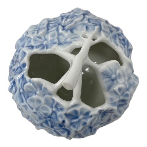 ROYAL COPENHAGEN (ロイヤル・コペンハーゲン) 花瓶 紫陽花 ブルー