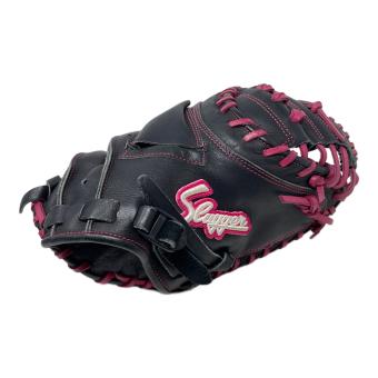 KUBOTA SLUGGER（久保田スラッガー） キャッチャーミット ブラック×ピンク
