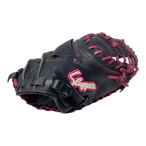 KUBOTA SLUGGER（久保田スラッガー） キャッチャーミット ブラック×ピンク