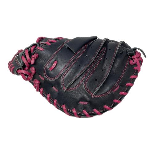 KUBOTA SLUGGER（久保田スラッガー） キャッチャーミット ブラック×ピンク