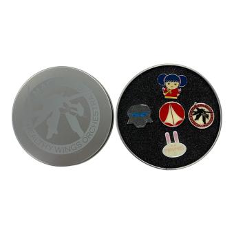 ピンバッジ マクロス35周年×羽田健太郎 10th Memorial『超時空管弦楽』 remember ヘルシー・ウィングス・オーケストラ