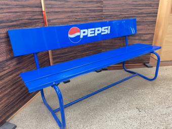 【PEPSI COLA/ペプシ コーラ】ベンチ
