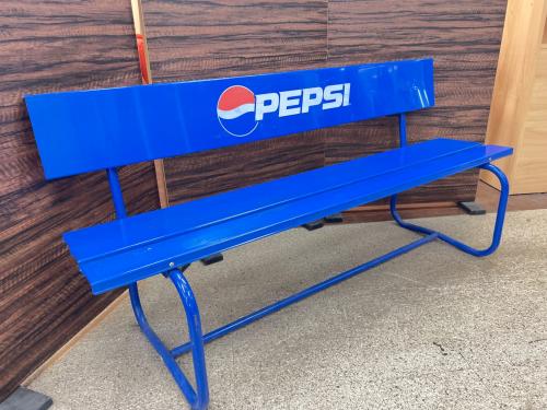 【PEPSI COLA/ペプシ コーラ】ベンチ