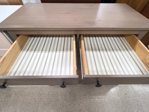 IKEA (イケア)HEMNES(ヘムネス) 5段ハイチェスト グレーブラウン